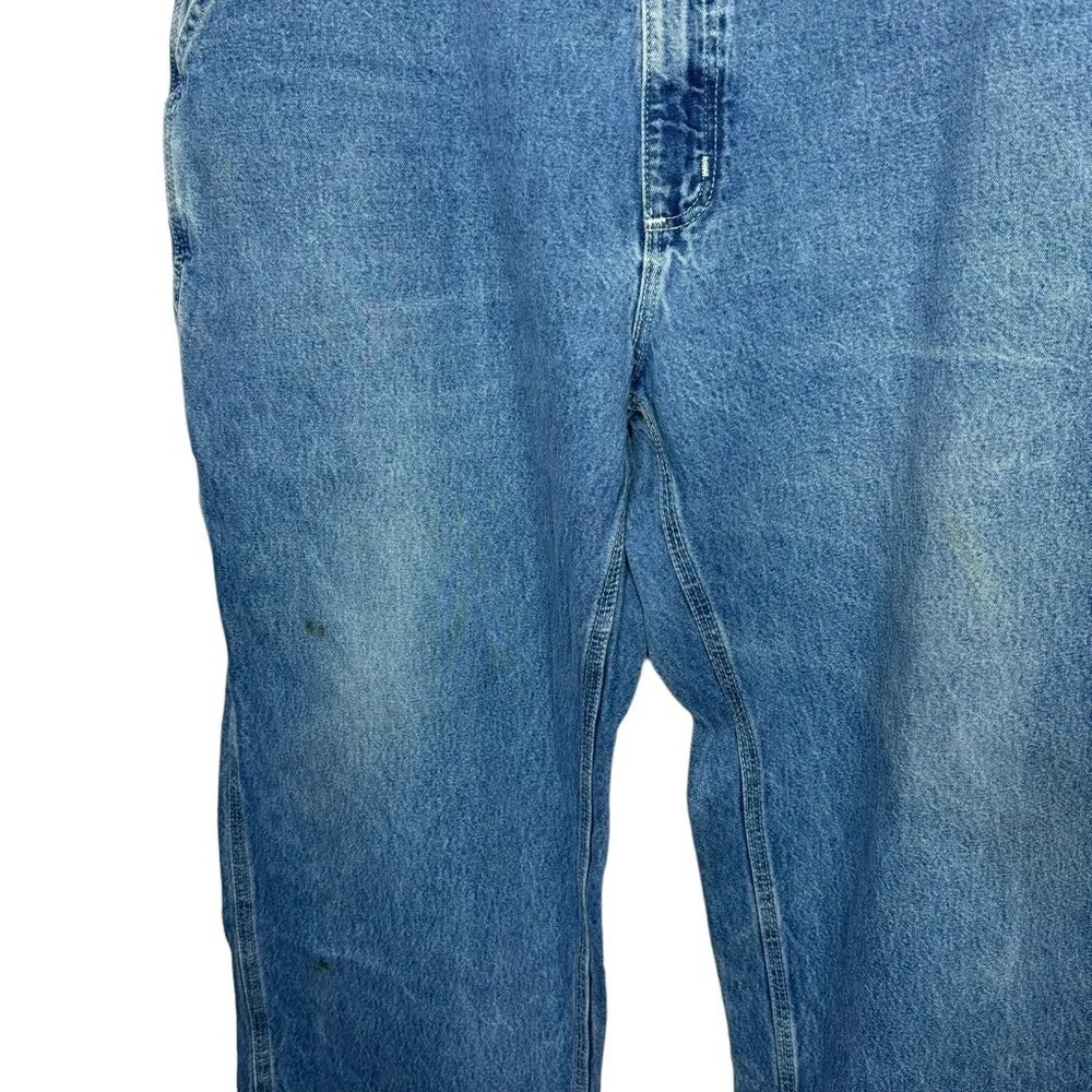 Carhartt Carpenter Jeans Mens 40x30 B13 DST Blue Denim Original Dungaree Fit